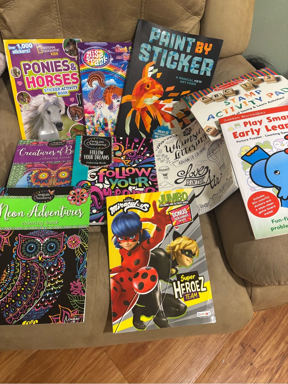 Lot of kids Activities Books